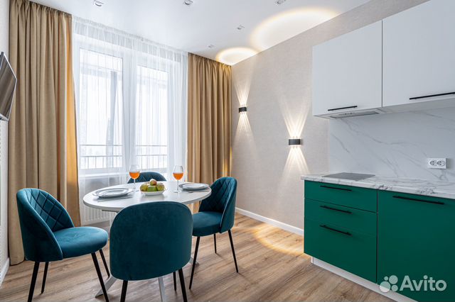 

1-к. квартира, 38,7 м², 2 кровати