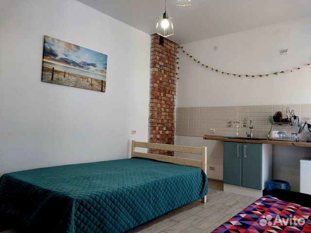 

Квартира-студия, 20 м², 2 кровати
