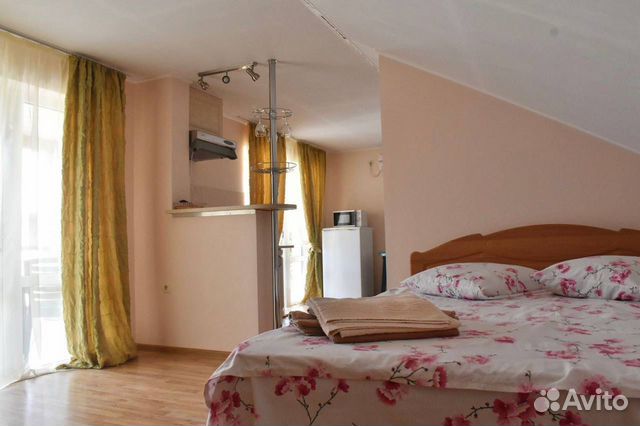 

Квартира-студия, 38 м², 2 кровати