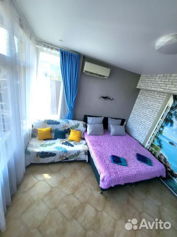 

1-к. квартира, 30 м², 2 кровати