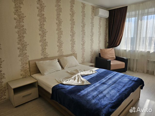 

1-к. квартира, 52 м², 2 кровати