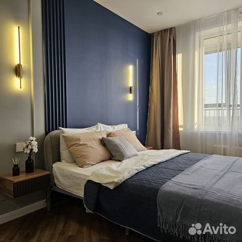 

1-к. квартира, 41 м², 2 кровати