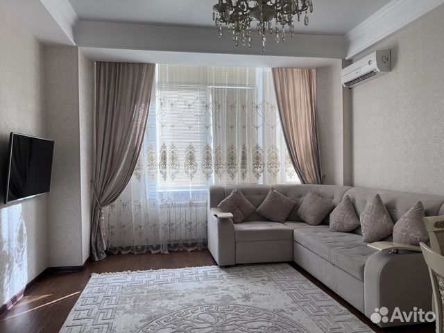 

1-к. квартира, 55 м², 2 кровати