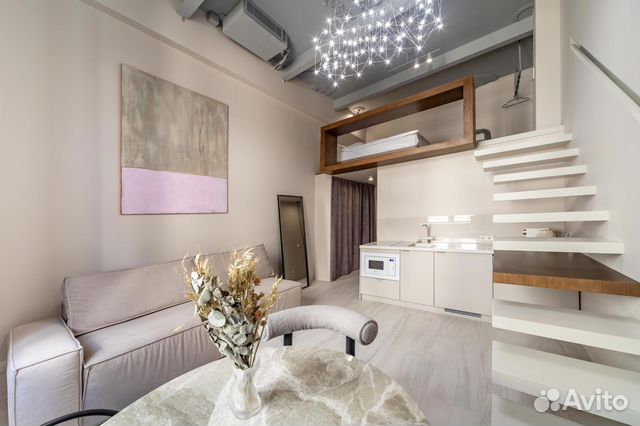 

Квартира-студия, 33 м², 2 кровати