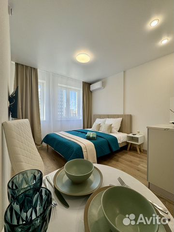 

Квартира-студия, 25 м², 1 кровать
