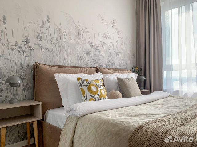 

1-к. квартира, 40 м², 2 кровати