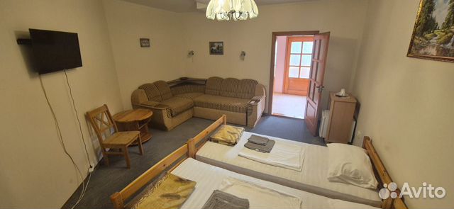 

1-к. квартира, 40 м², 3 кровати