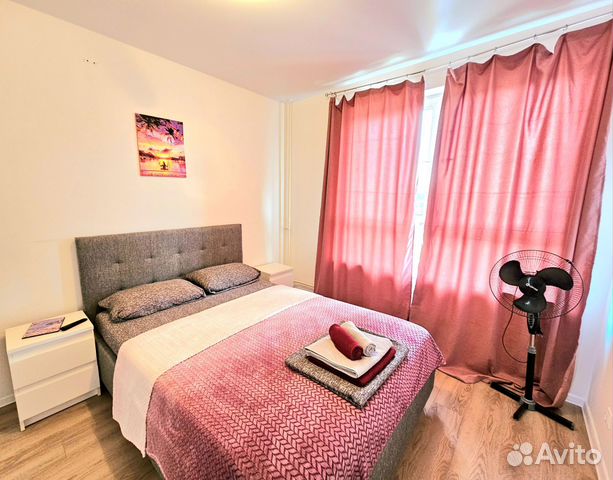 

1-к. квартира, 41 м², 2 кровати