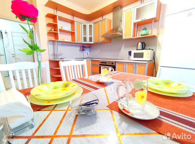 

1-к. квартира, 42 м², 2 кровати