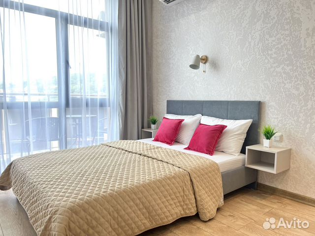 

Квартира-студия, 28 м², 2 кровати