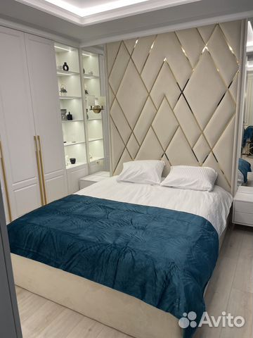 

1-к. квартира, 42 м², 2 кровати