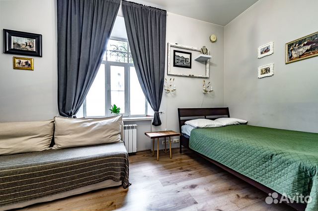

1-к. квартира, 38 м², 3 кровати