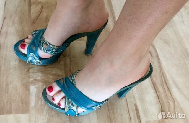 Сапоги ботильоны босоножки на танкетке Италия туфл