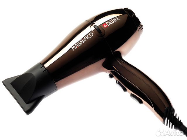 Фен для волос Dewal Magnifico 03-007 Brown Фен для волос Dewal Magnifico 03-007 Brown