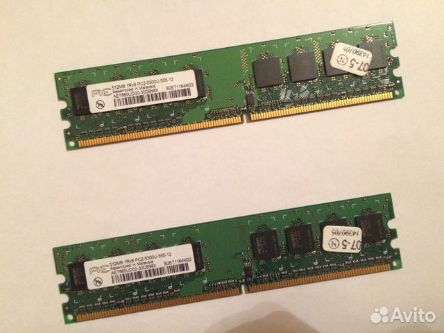 Оперативная память для пк 512 мб DDR2