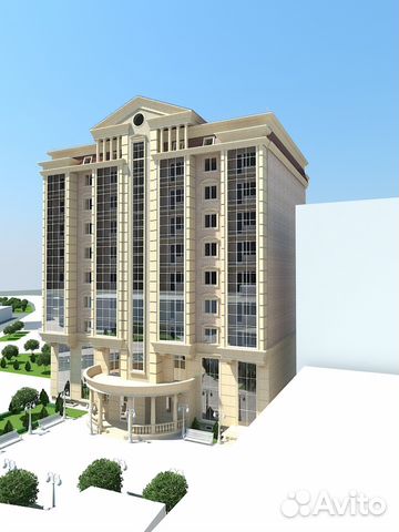 2-к квартира, 105 м², 6/10 эт.