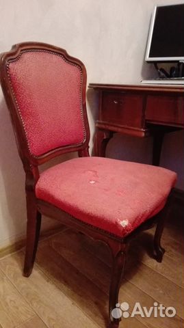 Антикварный стол и стул — фотография №3