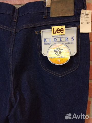 Джинсы Lee riders W42xL32 made in USA винтаж Джинсы Lee riders W42xL32 made in USA винтаж