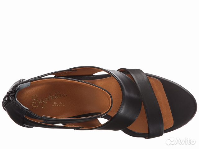 Кожаные босоножки, размер 38,5-39