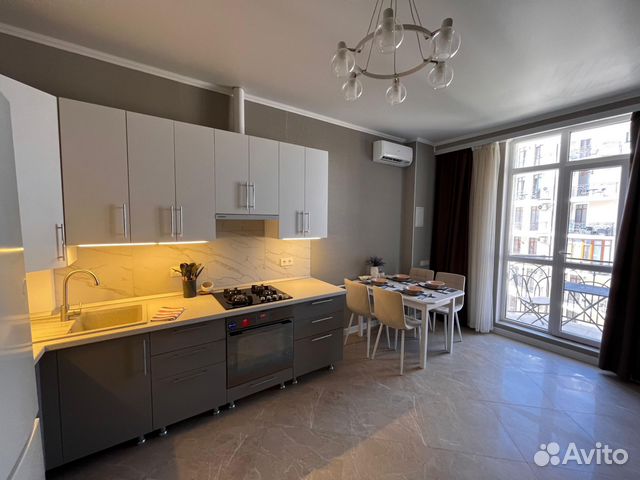 

1-к. квартира, 54,5 м², 2 кровати