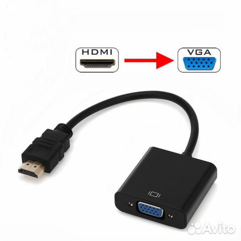 Переходник, конвертер hdmi в VGA
