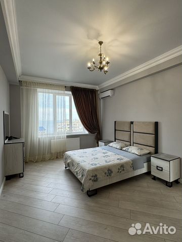 

1-к. квартира, 64 м², 2 кровати
