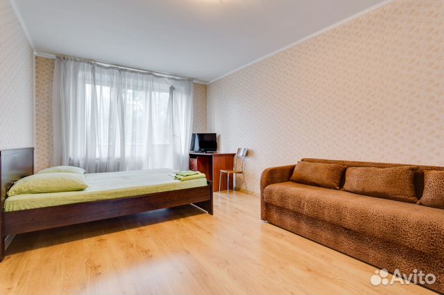 

1-к. квартира, 38 м², 1 кровать