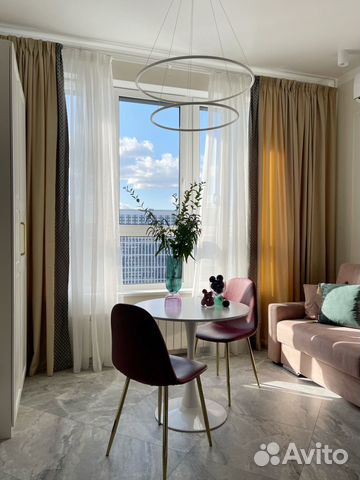 

Квартира-студия, 35 м², 2 кровати