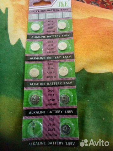 Батарейки LR 920W,CX69,371A,AG6