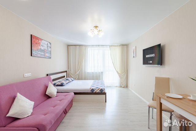 

1-к. квартира, 36 м², 2 кровати
