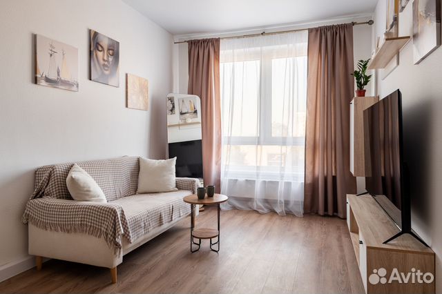 

1-к. квартира, 37 м², 2 кровати