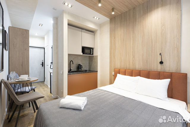 

Квартира-студия, 18 м², 1 кровать