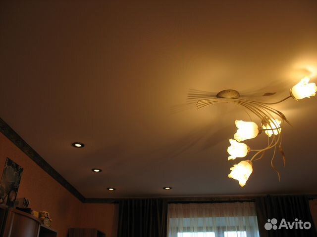 Тканевый натяжной потолок