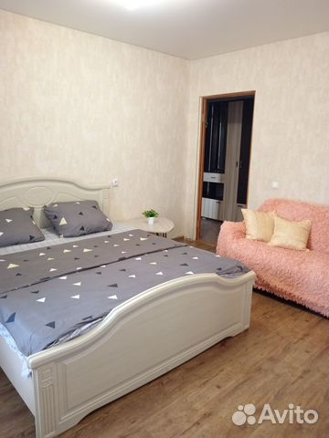 

1-к. квартира, 42 м², 2 кровати
