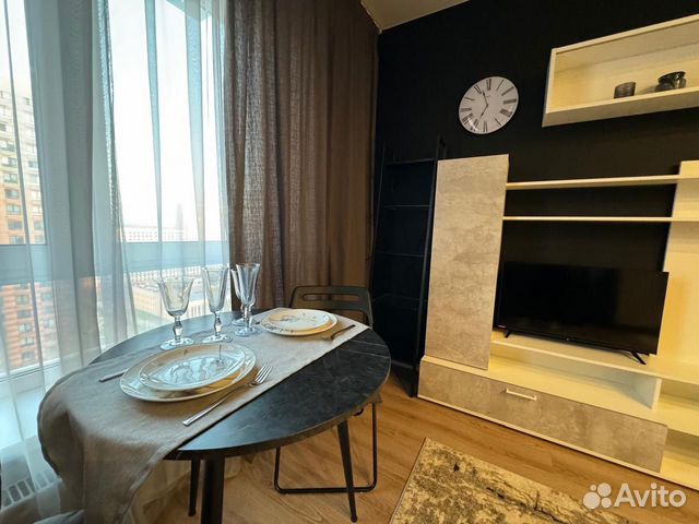 

Квартира-студия, 27 м², 2 кровати