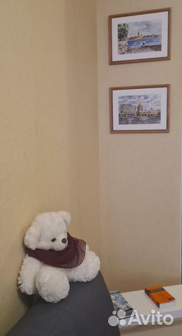 

Квартира-студия, 27 м², 2 кровати