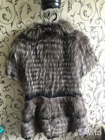 Жилет чернобурка, куртка-дубленка Zara Жилет чернобурка, куртка-дубленка Zara