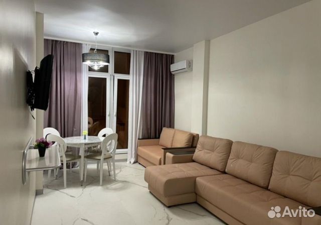 

Квартира-студия, 30 м², 2 кровати