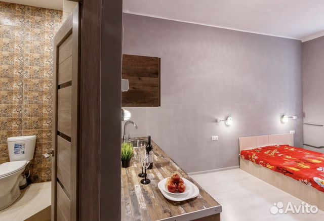 

Квартира-студия, 26 м², 1 кровать