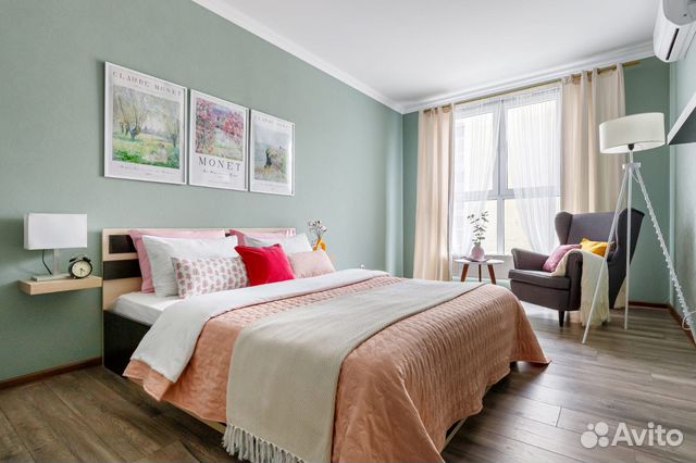 

1-к. квартира, 45 м², 1 кровать