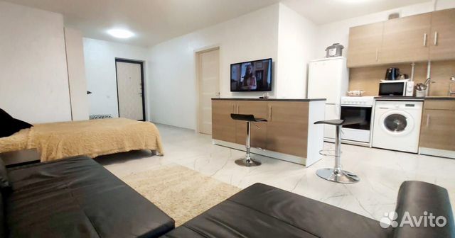 

Квартира-студия, 35 м², 2 кровати