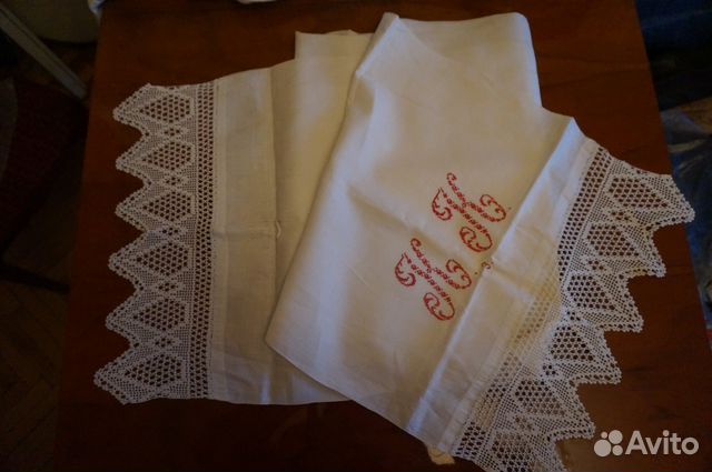 Салфетки, полотенца с вышивкой и шитье