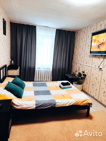 

1-к. квартира, 30 м², 2 кровати
