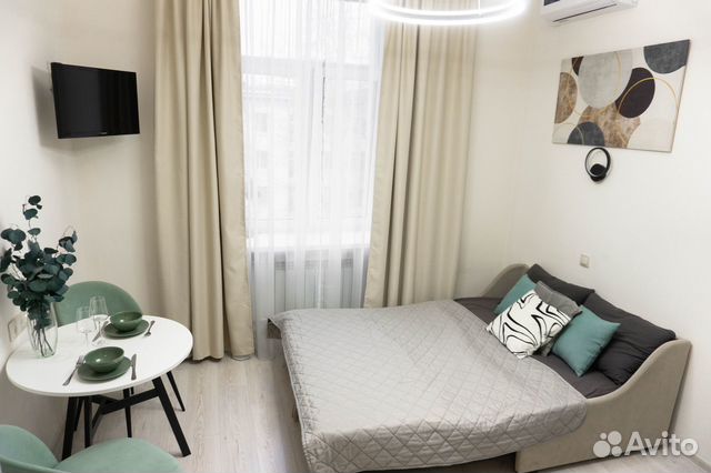 

Квартира-студия, 20 м², 1 кровать