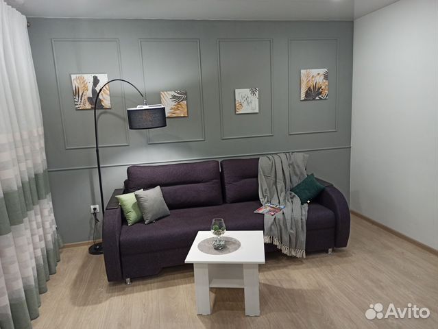

2-к. квартира, 43 м², 2 кровати