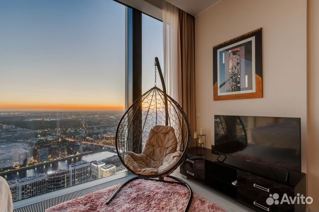 

Квартира-студия, 50 м², 2 кровати