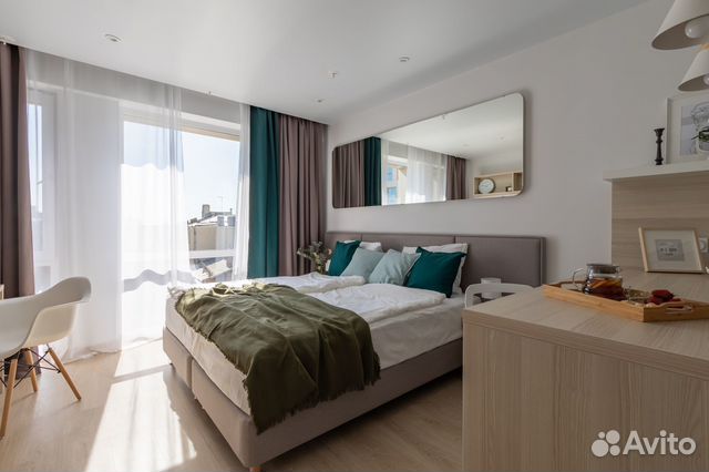 

Квартира-студия, 27 м², 1 кровать