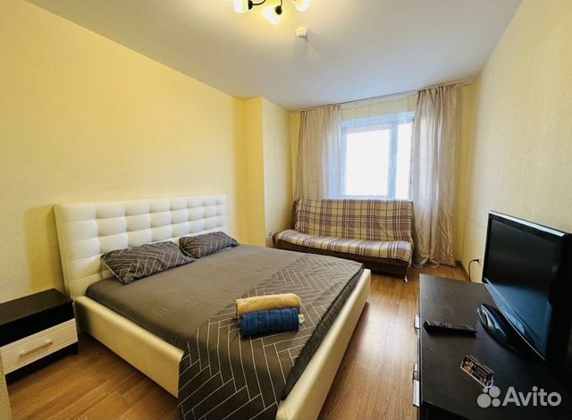 

1-к. квартира, 30 м², 2 кровати
