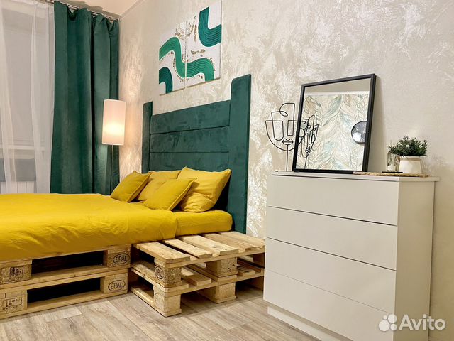 

Квартира-студия, 32 м², 1 кровать