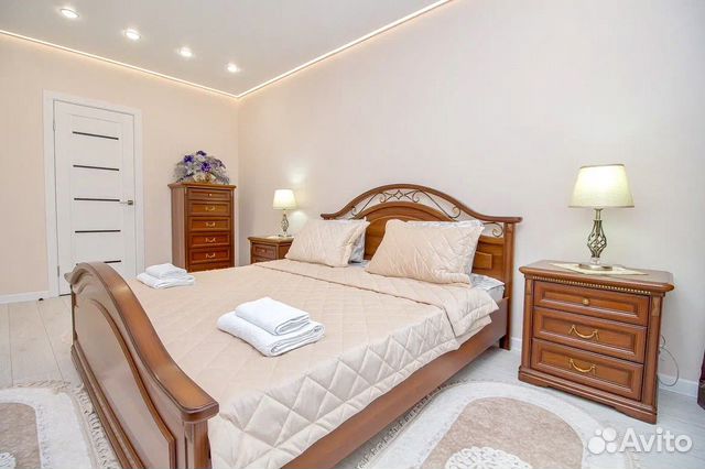 

1-к. квартира, 54 м², 2 кровати